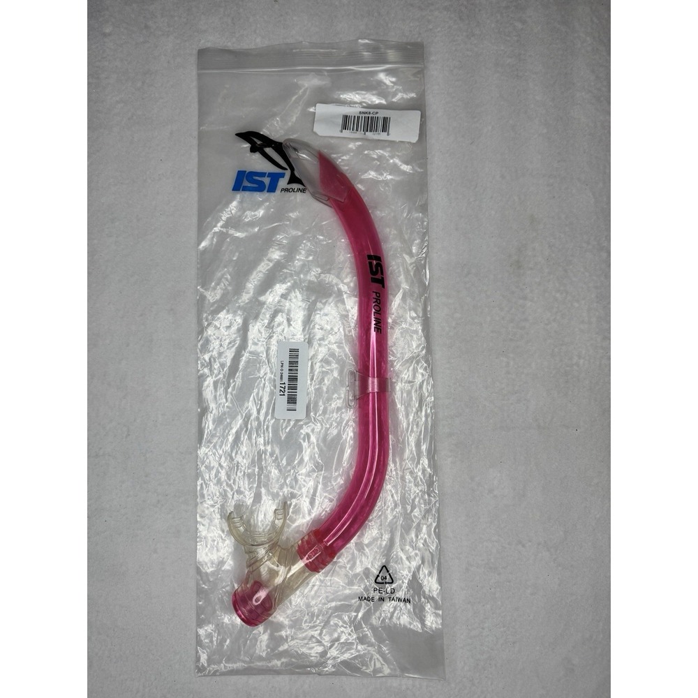 IST Proline Pink Snorkel SNK8-CP Scuba Diving Snorkeling NEW